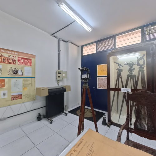 Museu de Ciências Cartográficas UFPE 360 virtual tour cover