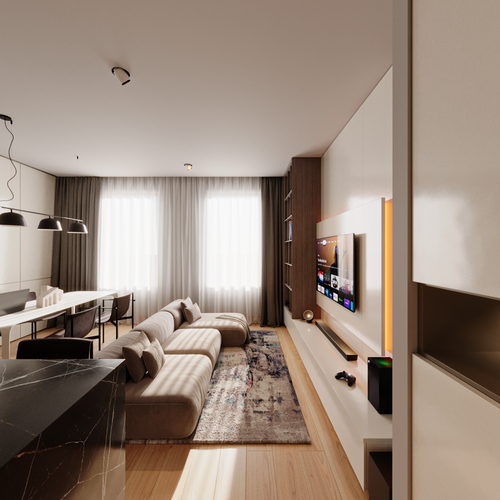 CGI-"DEPARTMENT FLAT" 360 virtual tour cover