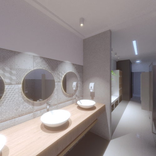 BAÑOS SM DAMAS 360 virtual tour cover