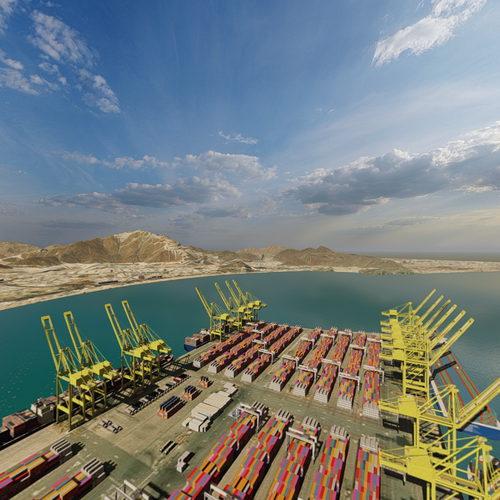 Port khorfakkan Phasage 3D 360 virtual tour cover