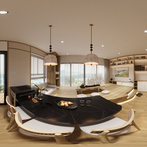 THIẾT KẾ 3D NHÀ CÔ HOA CELEDON 360 virtual tour cover