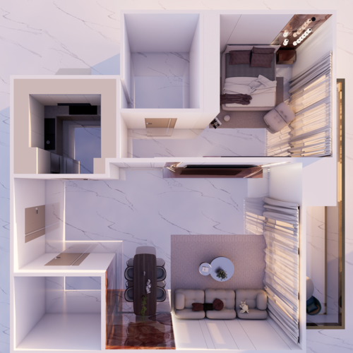 JAZ 1BHK 360 virtual tour cover